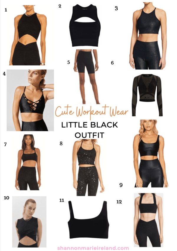 must have black workout wear for women