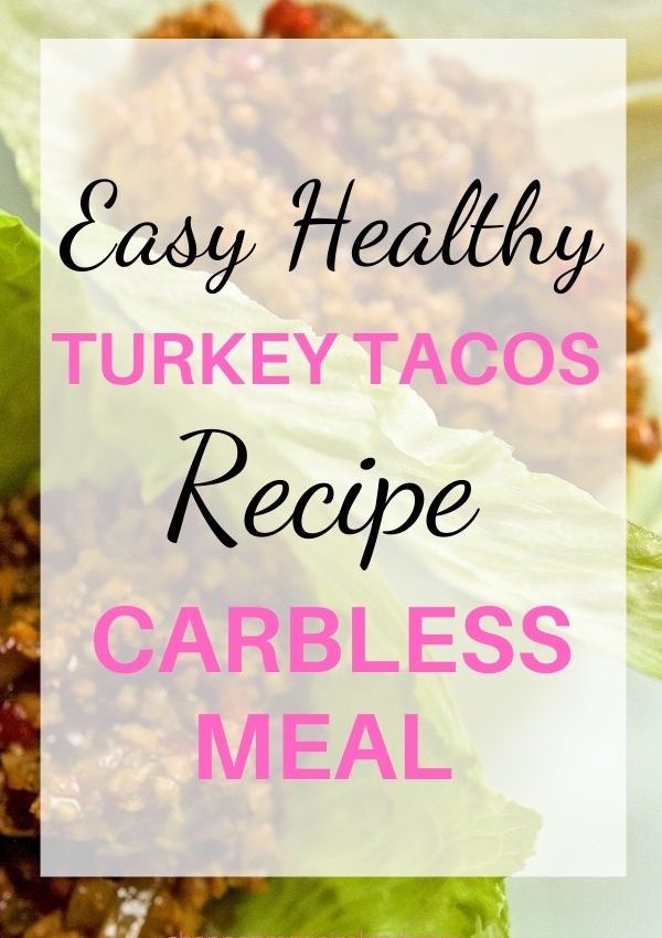 easy health turkey taco recipe