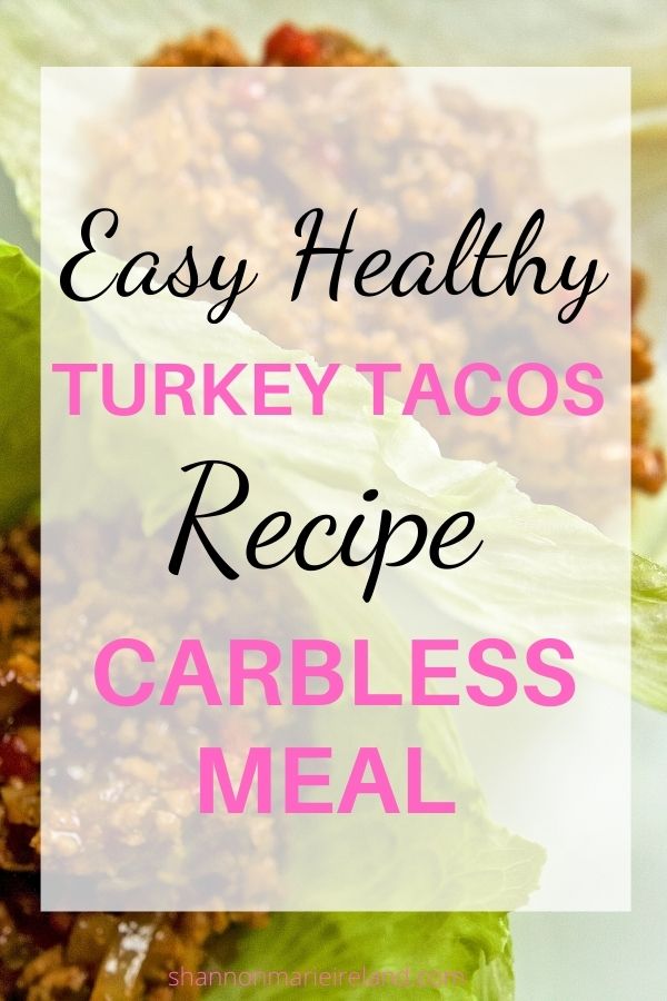 easy health turkey taco recipe 
